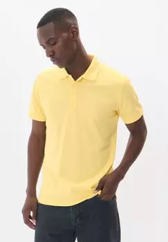 Поло POLEO MELANGE Matinique, светло-желтый