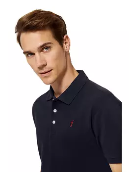 Поло Polo Club, темно-синий
