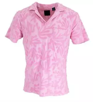 Поло-поло Johnny Farm Floral Towel в розовом цвете Lords of Harlech