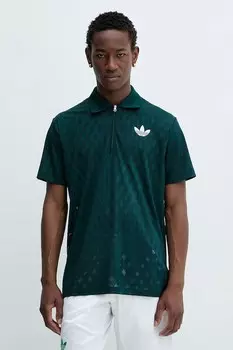 Поло Polo Pro Adidas Originals, зеленый