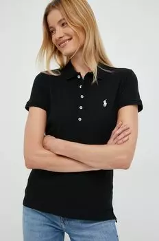 Поло Polo Ralph Lauren, черный
