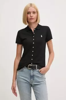 Поло Polo Ralph Lauren, черный