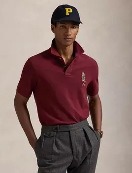 Поло POLO RALPH LAUREN Classic fit, бордо