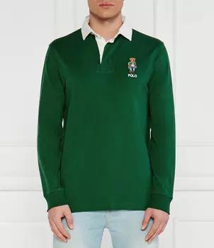 Поло POLO RALPH LAUREN Classic fit, цвет verde bottiglia