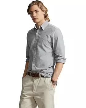 Поло Polo Ralph Lauren Classic Fit Oxford Shirt, цвет Slate 1