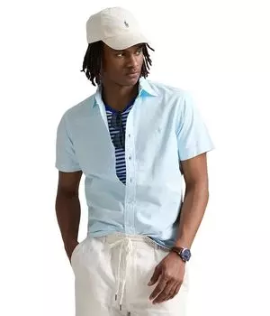 Поло Polo Ralph Lauren Classic Fit Oxford Shirt, цвет Sky
