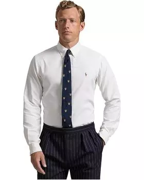 Поло Polo Ralph Lauren Classic Fit Performance Oxford Shirt, белый