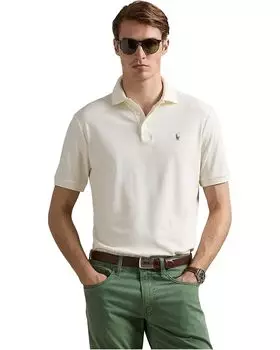 Поло Polo Ralph Lauren Classic Fit Soft Cotton Polo Shirt, цвет Pale Cream