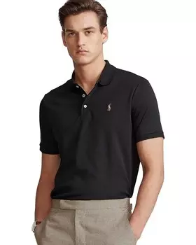 Поло Polo Ralph Lauren Classic Fit Soft Cotton, цвет Polo Black