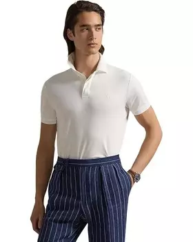 Поло Polo Ralph Lauren Classic Fit Soft Cotton Polo Shirt, белый