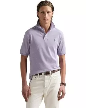 Поло Polo Ralph Lauren Classic Fit Stretch Mesh Polo Shirt, цвет Wisteria Mini Mallets
