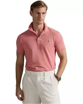 Поло Polo Ralph Lauren Classic Fit Stretch Mesh Polo Shirt, цвет Desert Rose