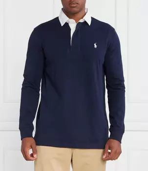 Поло POLO RALPH LAUREN Classic fit, темно-синий