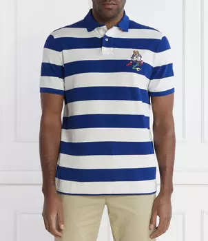 Поло POLO RALPH LAUREN Classic fit, темно-синий