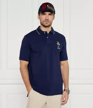 Поло POLO RALPH LAUREN Classic fit, темно-синий