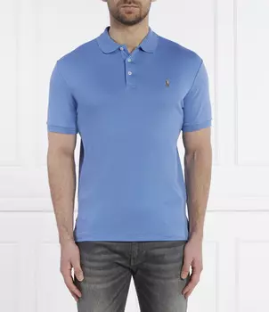 Поло POLO RALPH LAUREN Custom fit, синий