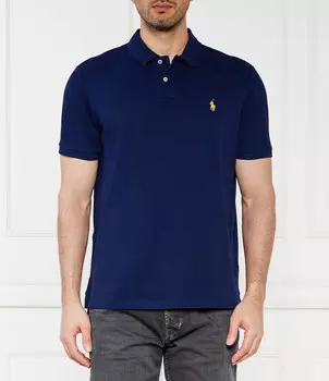 Поло POLO RALPH LAUREN Custom fit, темно-синий