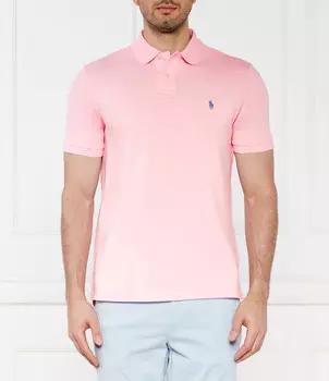 Поло POLO RALPH LAUREN Custom slim fit, роза