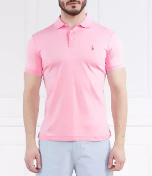Поло POLO RALPH LAUREN Custom slim fit, роза