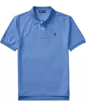 Поло Polo Ralph Lauren Kids Cotton Mesh Polo Shirt, цвет Scottsdale Blue