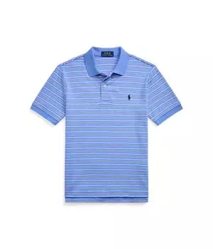 Поло Polo Ralph Lauren Kids Striped Soft Cotton Polo Shirt, цвет Harbor Island Blue Multi/C7927