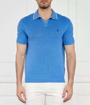 Поло POLO RALPH LAUREN Regular Fit, синий