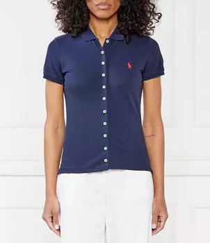 Поло POLO RALPH LAUREN Regular Fit, темно-синий