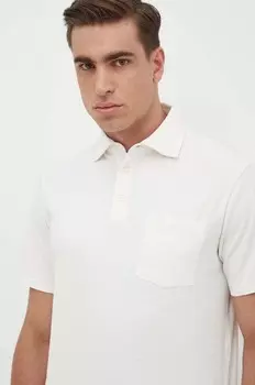 Поло Polo Ralph Lauren с добавлением льна, бежевый