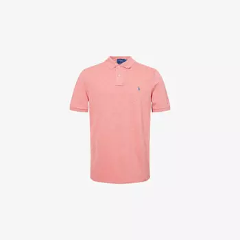 Поло Polo Ralph Lauren с коротким рукавом с вышивкой, мультиколор