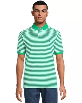 Поло Polo Ralph Lauren Short Sleeve Animated Mesh - Classic, цвет Summer Emerald/White