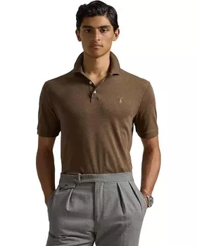 Поло Polo Ralph Lauren Short Sleeve Solid KC Soft Touch - Classic, цвет Cedar Heather