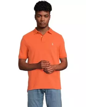 Поло Polo Ralph Lauren Short Sleeve Solid Mesh - Classic, цвет Spring Melon