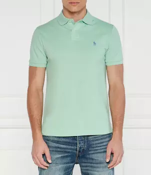 Поло POLO RALPH LAUREN Slim Fit, цвет menta