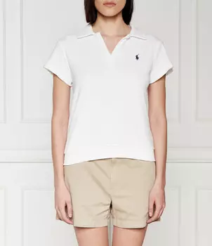 Поло POLO RALPH LAUREN TERRY Regular Fit, белый