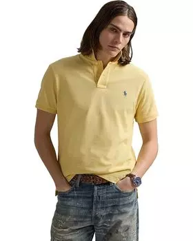 Поло Polo Ralph Lauren The Iconic Mesh Polo Shirt, цвет Wicket Yellow