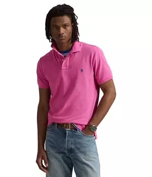 Поло Polo Ralph Lauren The Iconic Mesh Polo Shirt, цвет Peony