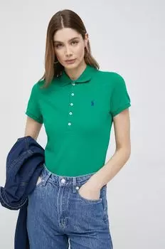 Поло Polo Ralph Lauren, зеленый