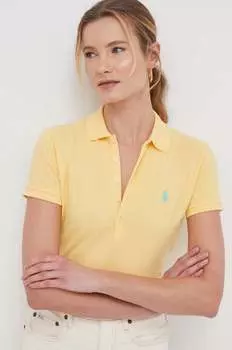 Поло Polo Ralph Lauren, желтый