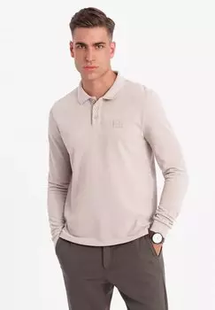 Поло POLS Ombre, бежевый