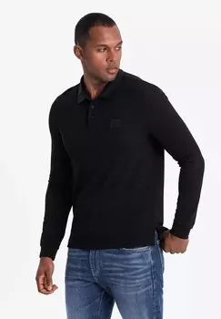 Поло POLS Ombre, черный