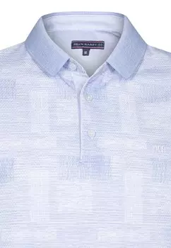 Поло PRINT Felix Hardy, светло-голубой