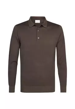 Поло PROFUOMO, коричневый