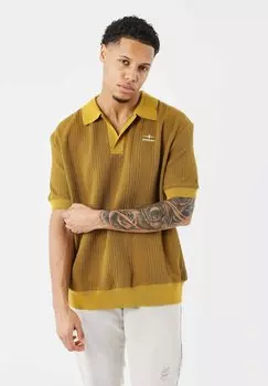 Поло Project X Paris, серо-коричневый