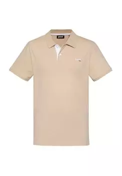 Поло PSMILTON Schott, бежевый