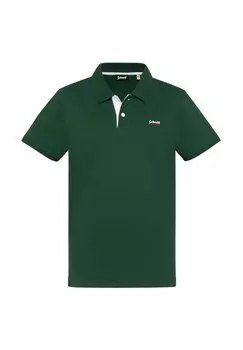 Поло PSMILTON Schott, зеленый
