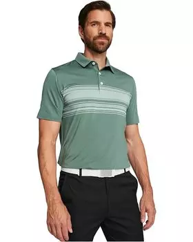 Поло PUMA Golf Mattr Grind, цвет Eucalyptus/Green Fog