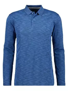 Поло Ragman Langarm Polo, синий