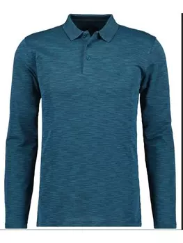 Поло Ragman Langarm Polo, зеленый
