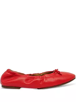 Polo Ralph Lauren балетки The Pony, красный