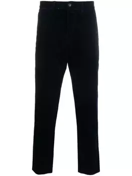 Polo Ralph Lauren бархатные зауженные брюки, синий
